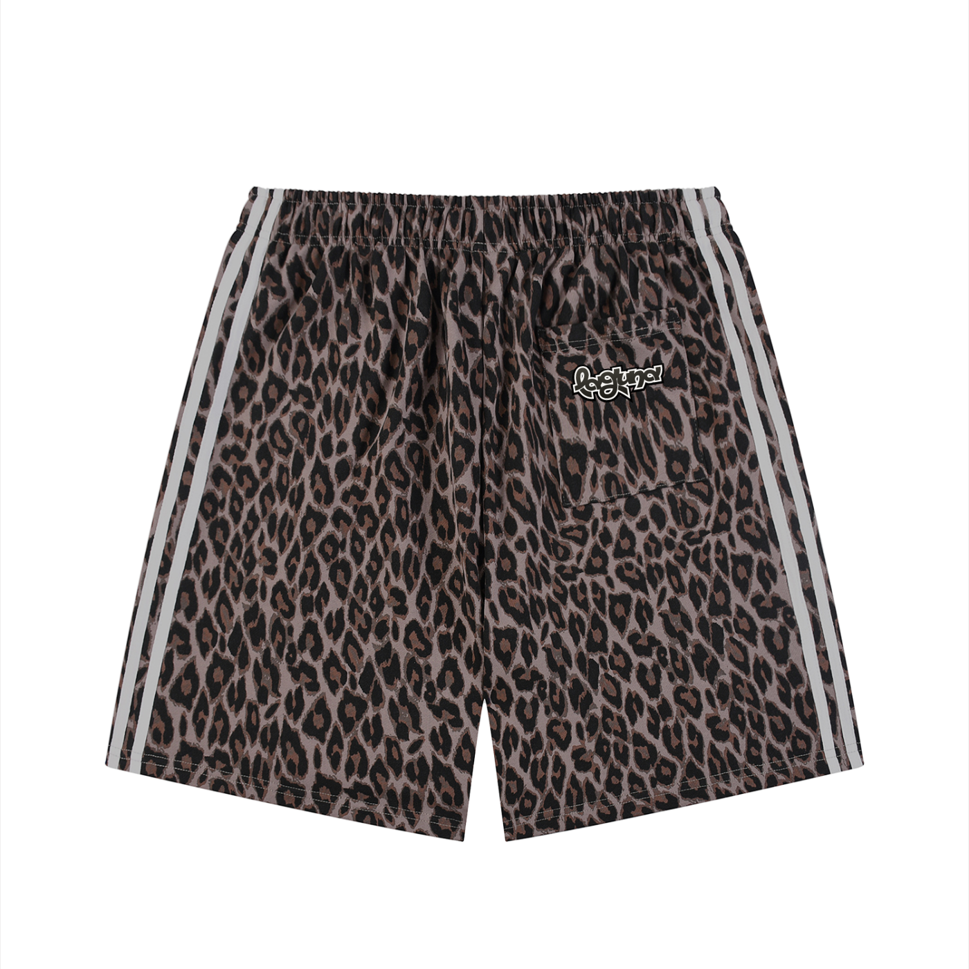 SZN2 Unisex Heavyweight Leopard Drawstring Shorts