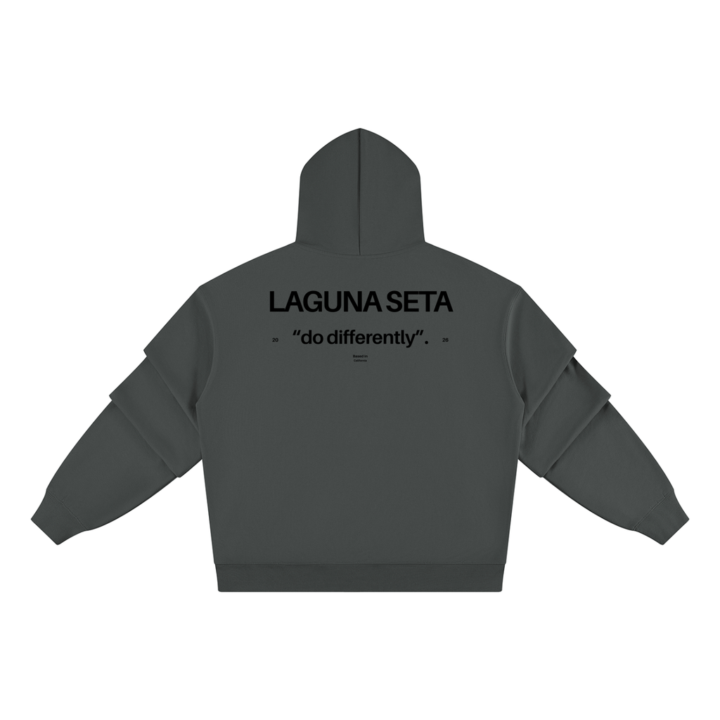 ATC Heavyweight Ruched Sleeves Hoodie
