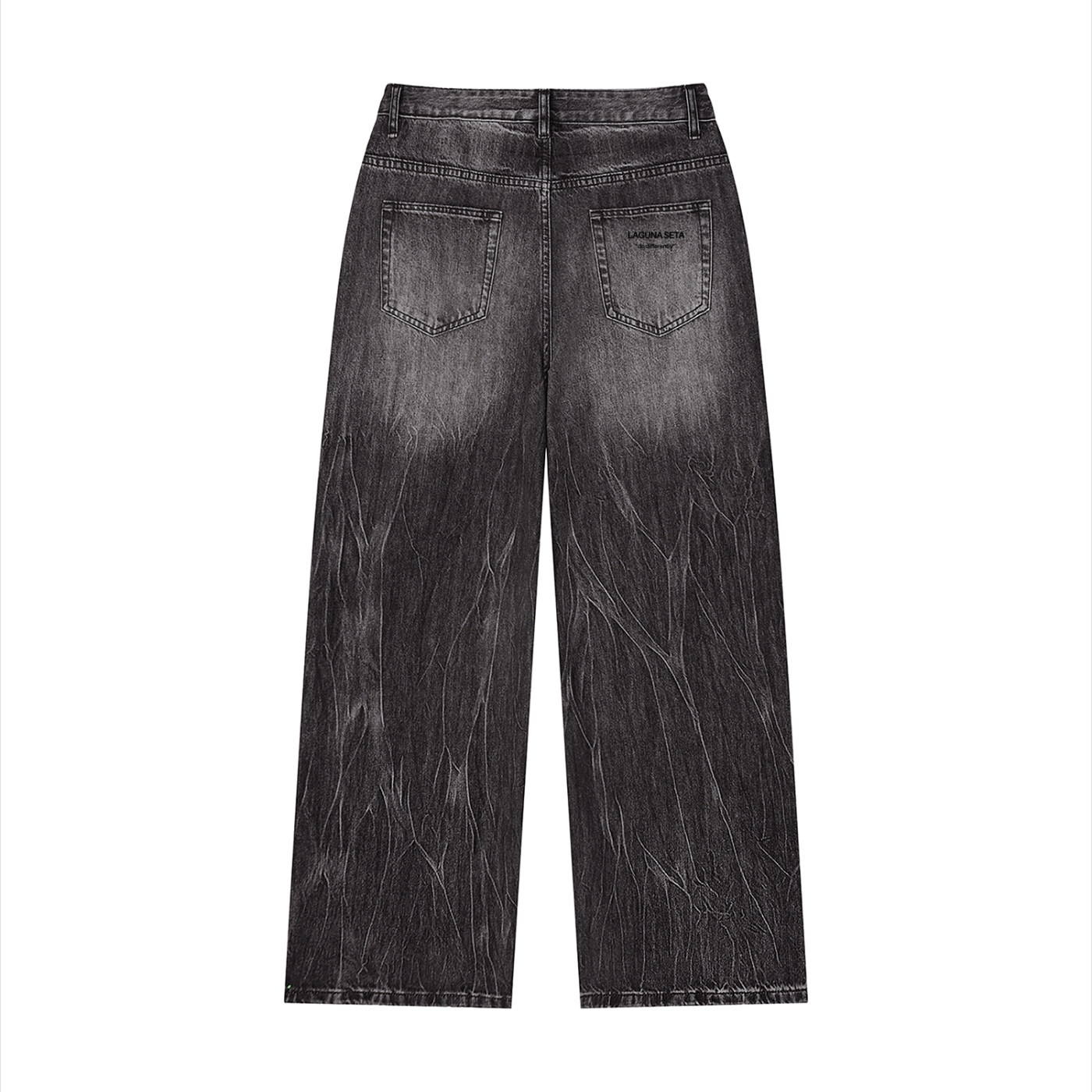 Unisex Vintage Wash SZN2 Wide Leg Jeans
