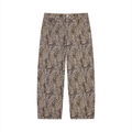 ATC Vintage Wash Wide Leg Leopard Print Jeans