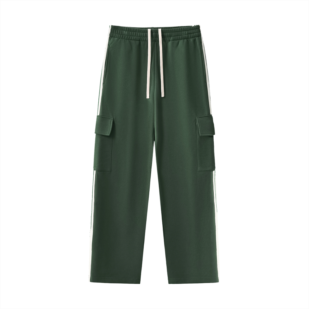 ATC Side Stripe Straight-Leg Sweats