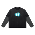 Unisex Vintage Wash SZN2 Distressed Layer T-Shirt