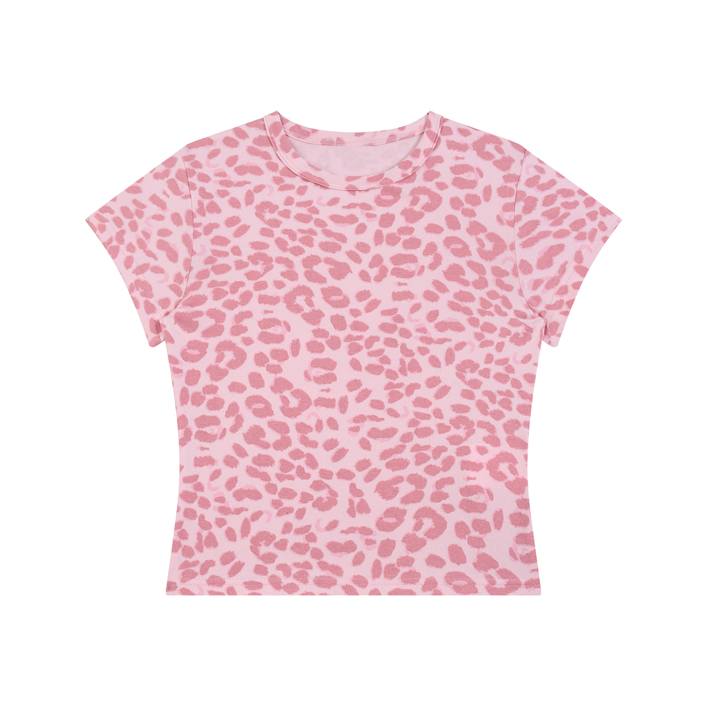 ATC Leopard Print Crop Top