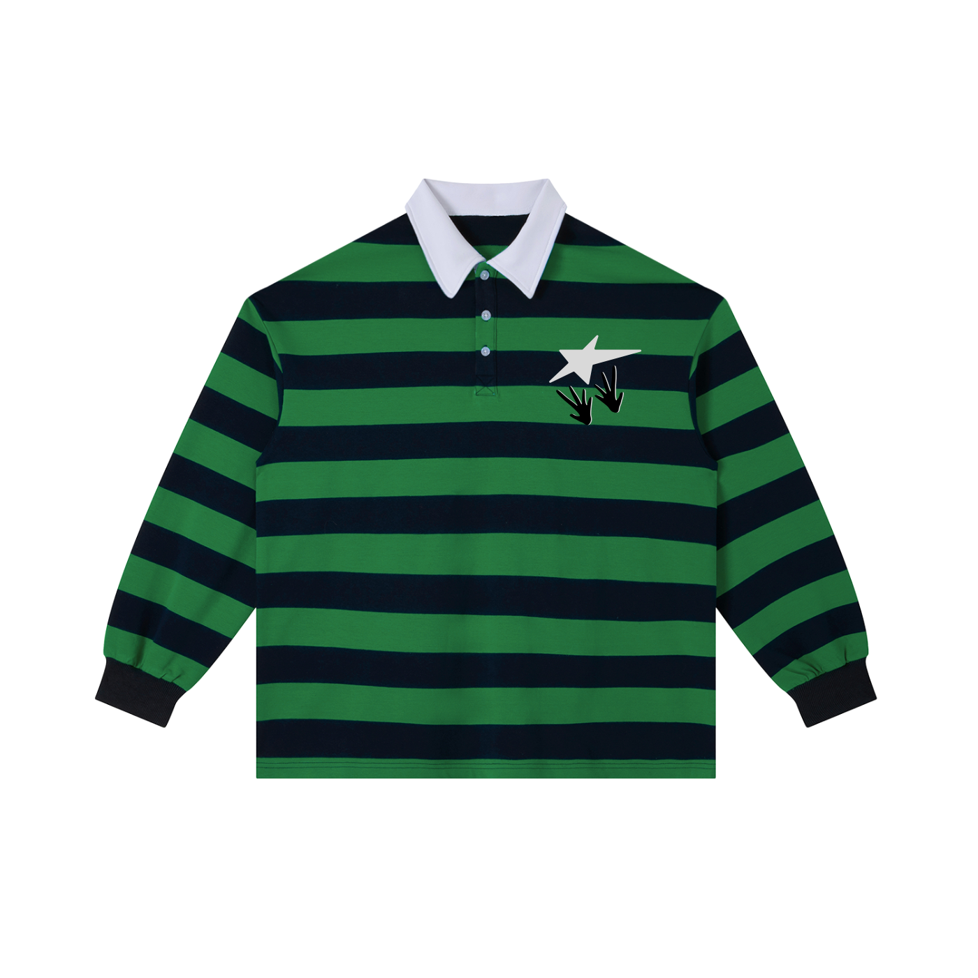 ATC Multicolor Stripe Polo Shirt