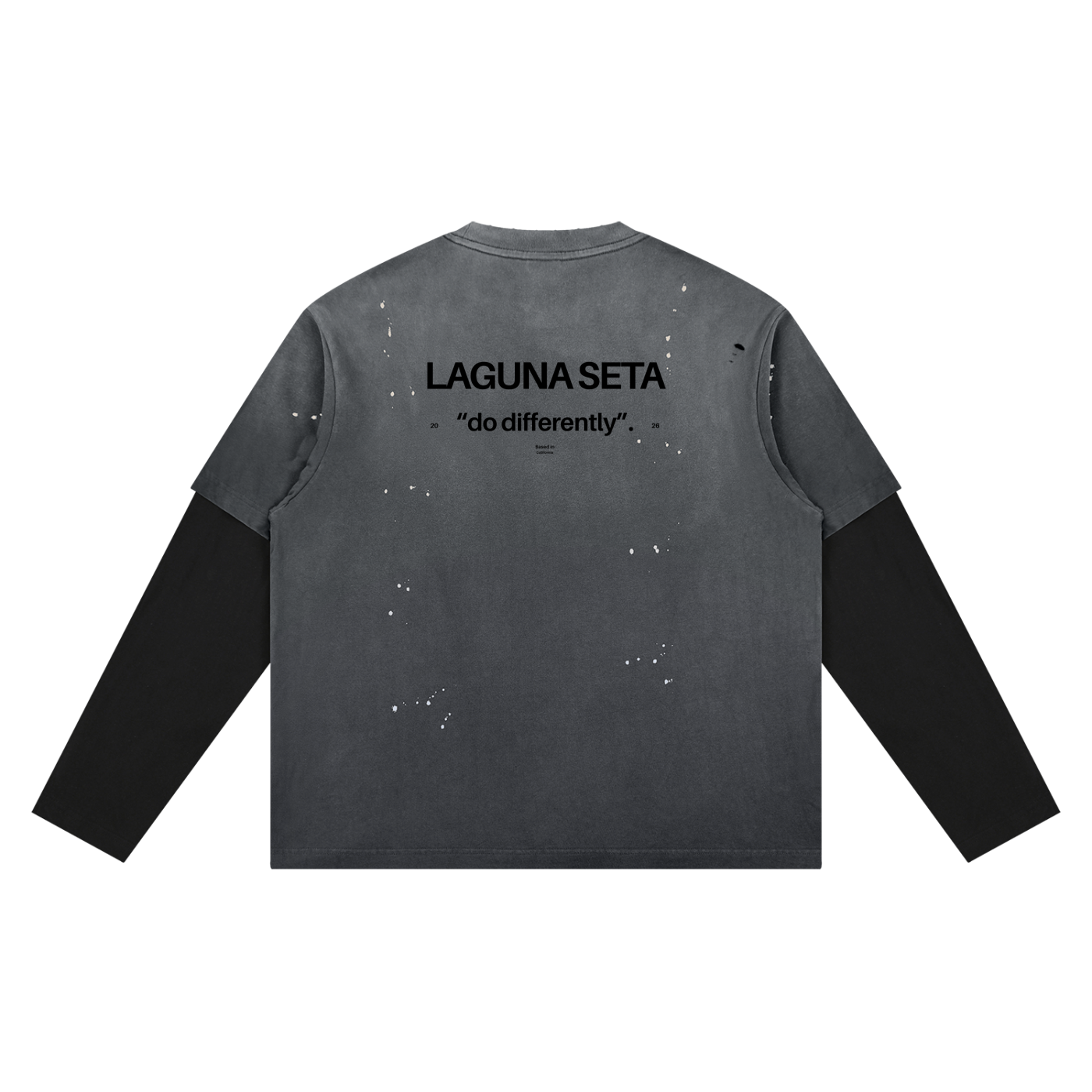 Unisex Vintage Wash SZN2 Distressed Layer T-Shirt