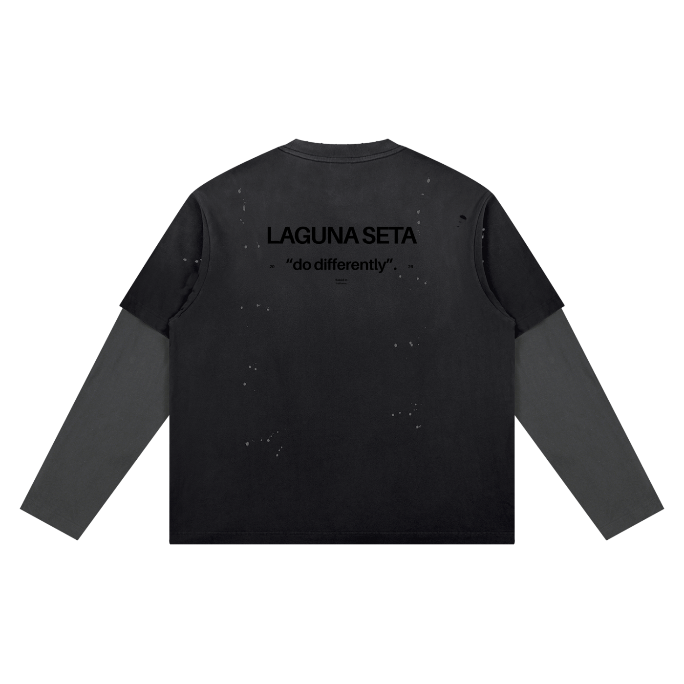 Unisex Vintage Wash SZN2 Distressed Layer T-Shirt