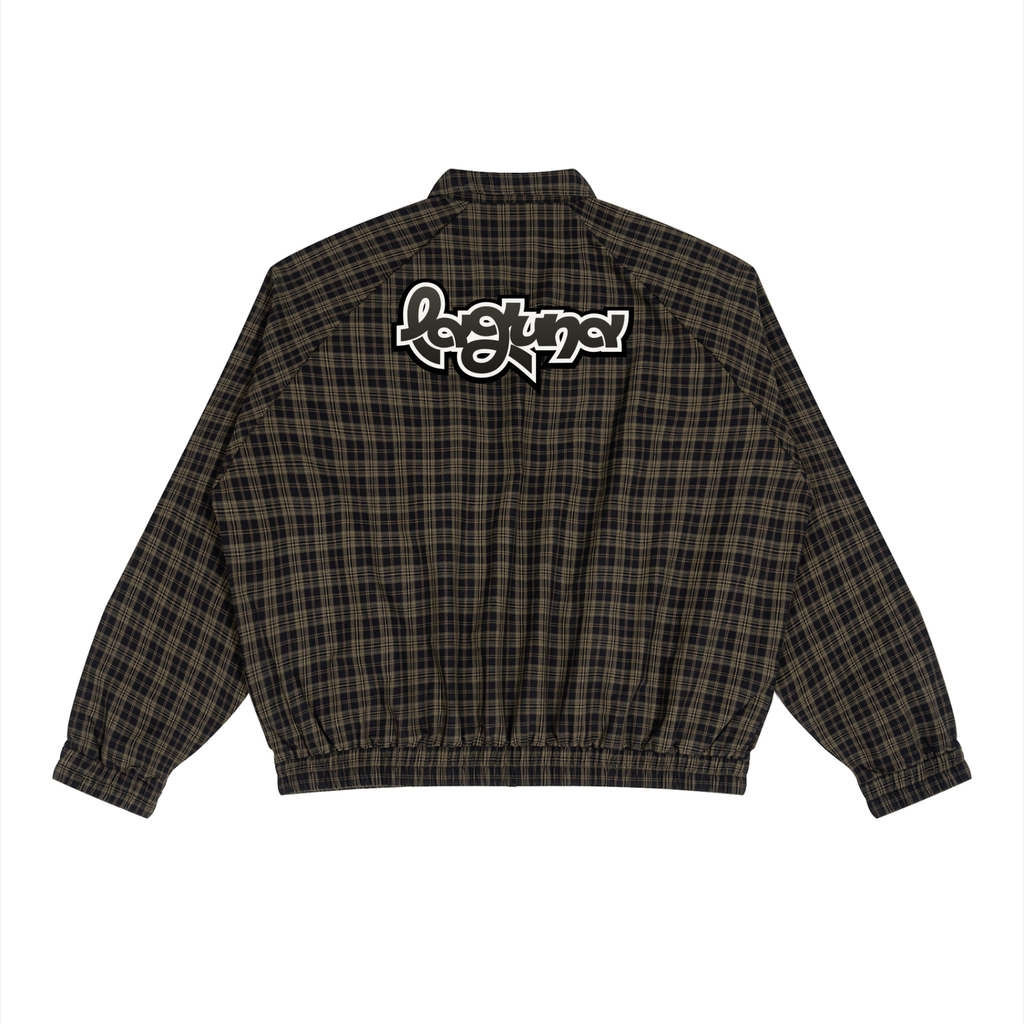 Unisex SZN2 Plaid Full-Zip Track Jacket