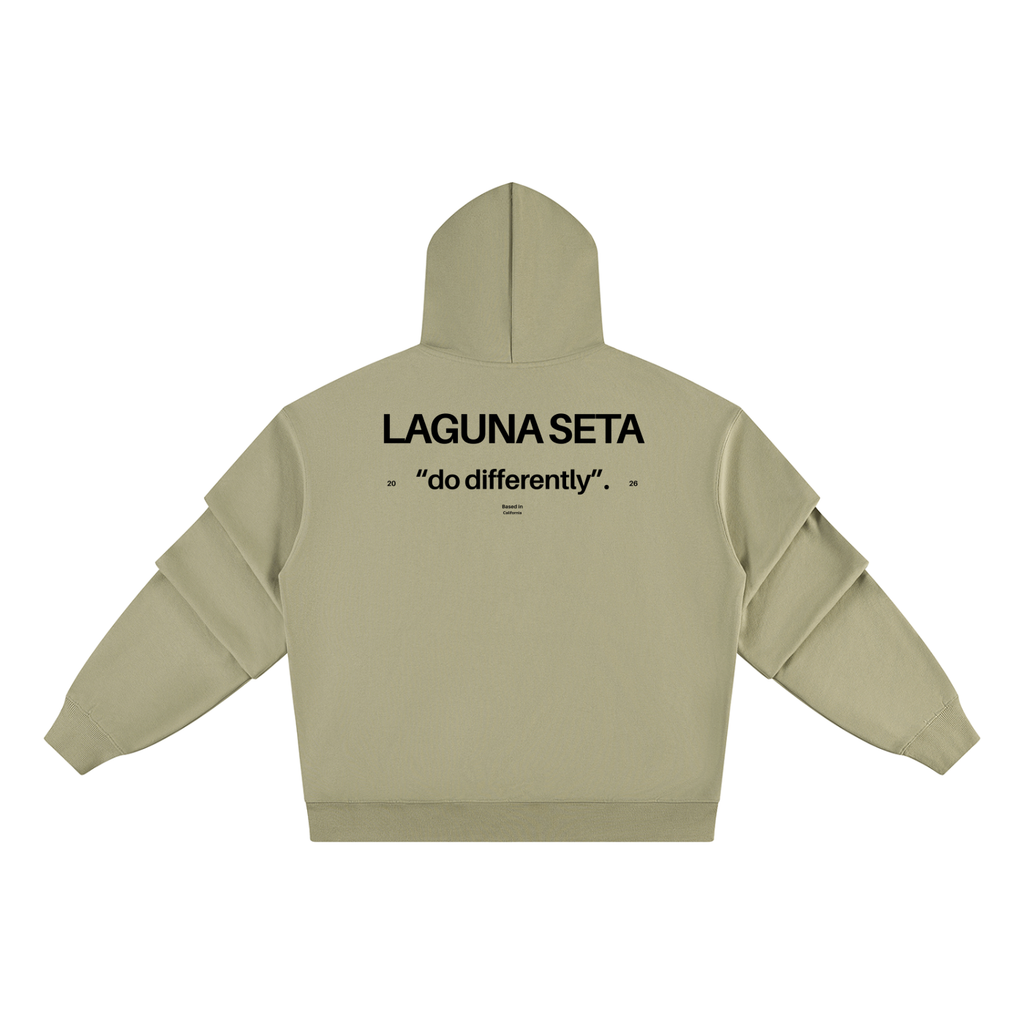 ATC Heavyweight Ruched Sleeves Hoodie