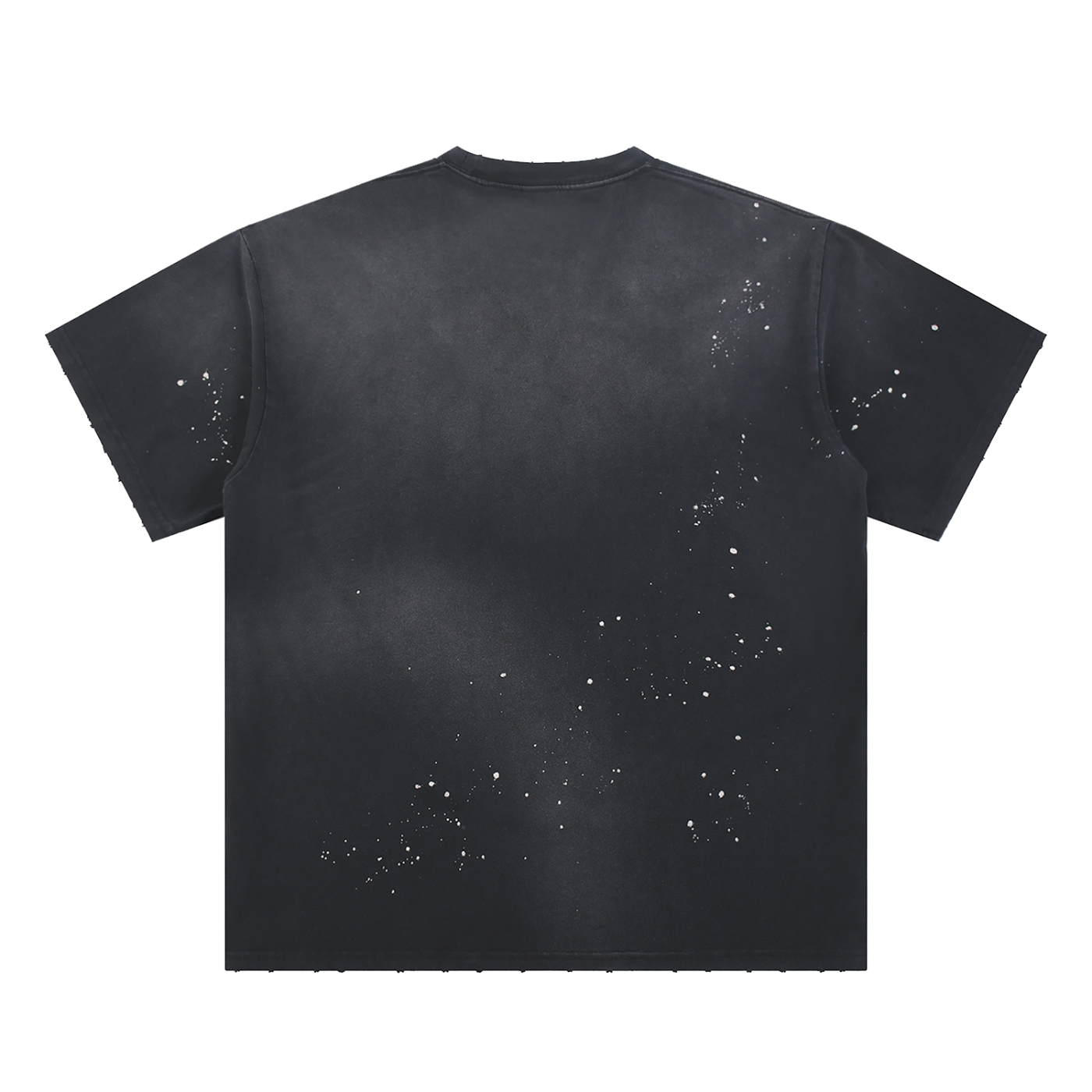 Hand-Frayed ATC Paint Splatter Sunfade T-Shirt