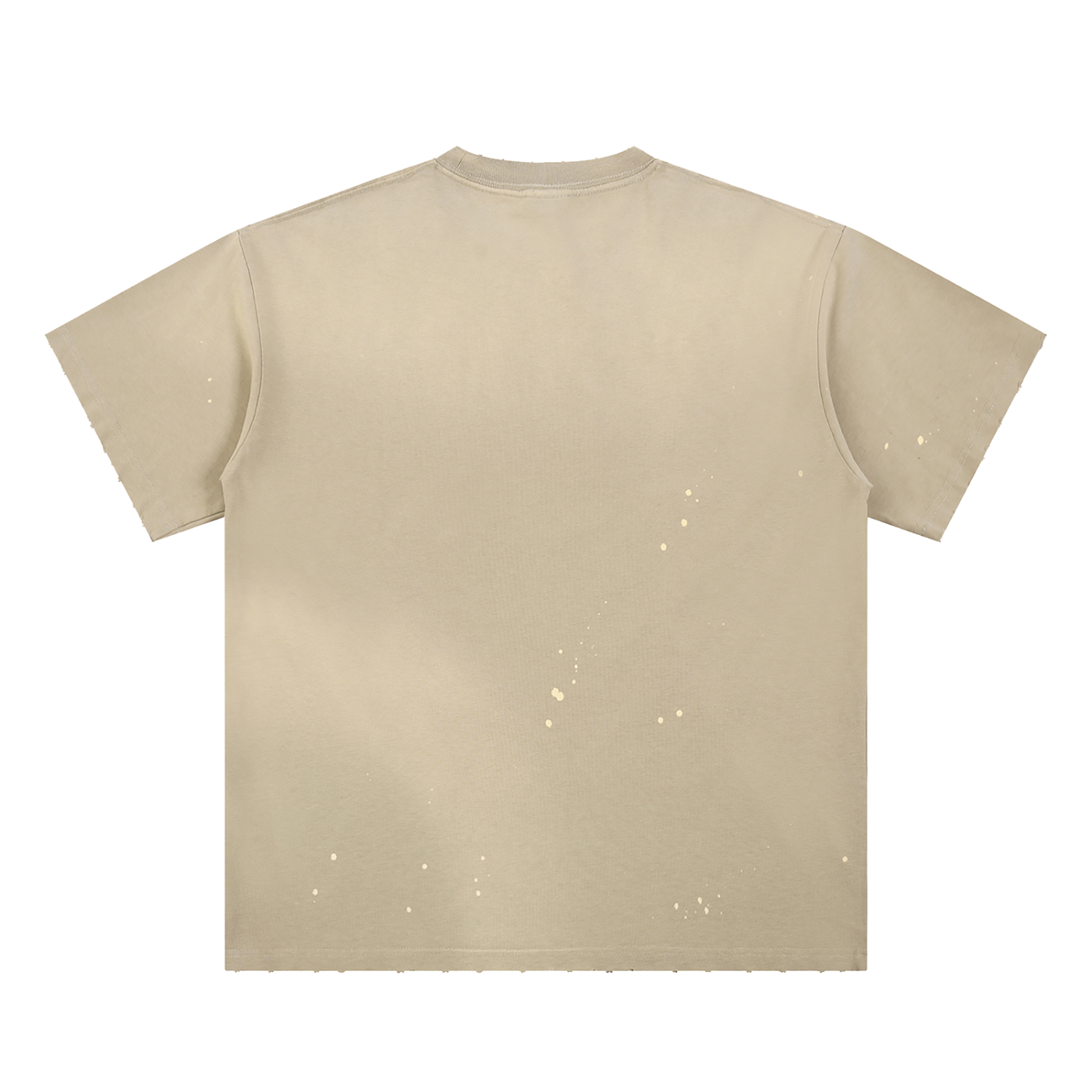 Hand-Frayed ATC Paint Splatter Sunfade T-Shirt