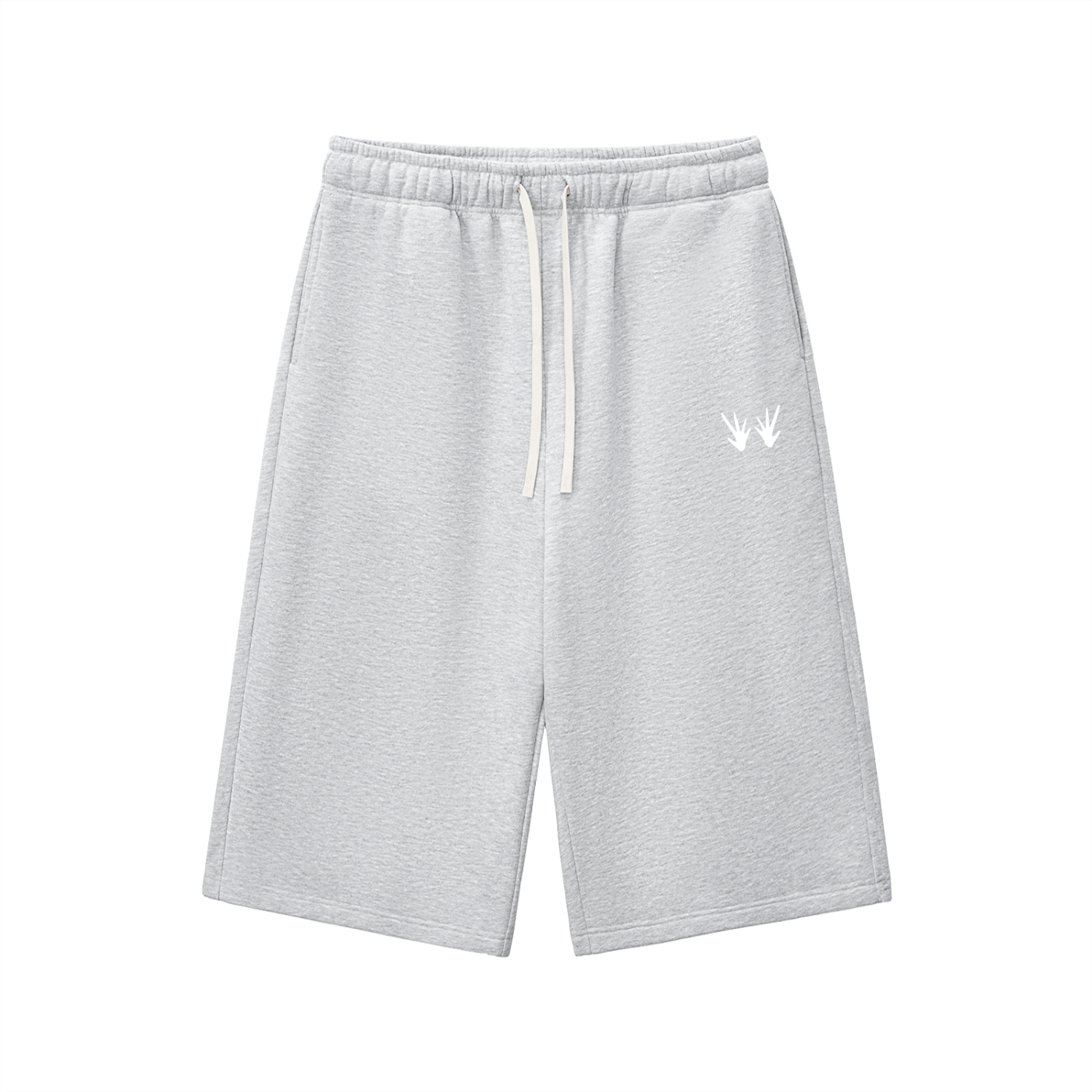 Unisex Relaxed SZN2 Drawstring Three-quarter Sweatpants