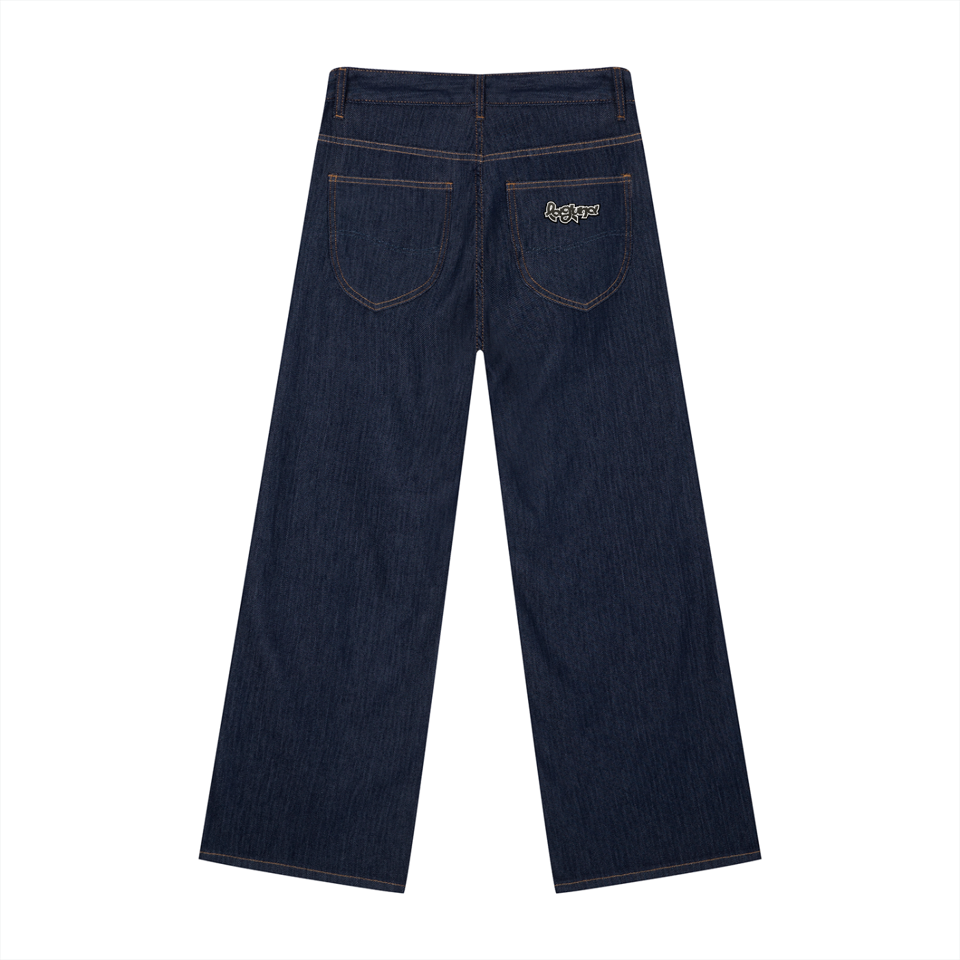 Unisex SZN2 Loose Fit Wide Leg Jeans