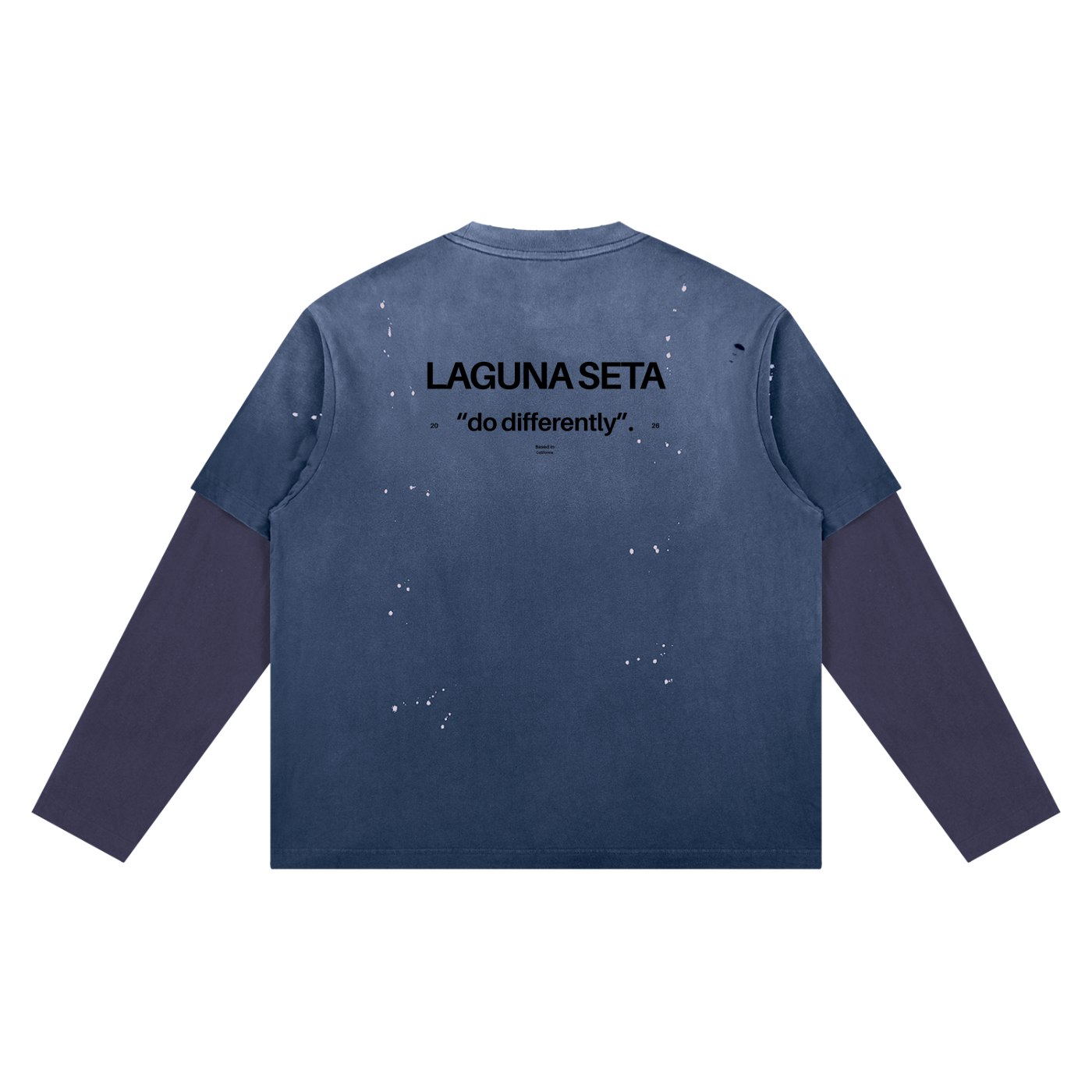 Unisex Vintage Wash SZN2 Distressed Layer T-Shirt