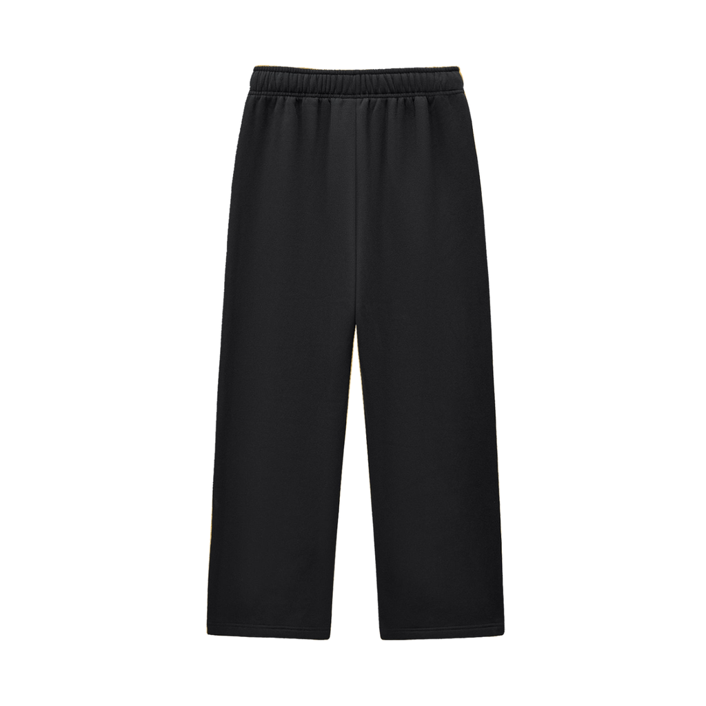 SZN2 Unisex Contrast-Stitched Fleece Sweatpants