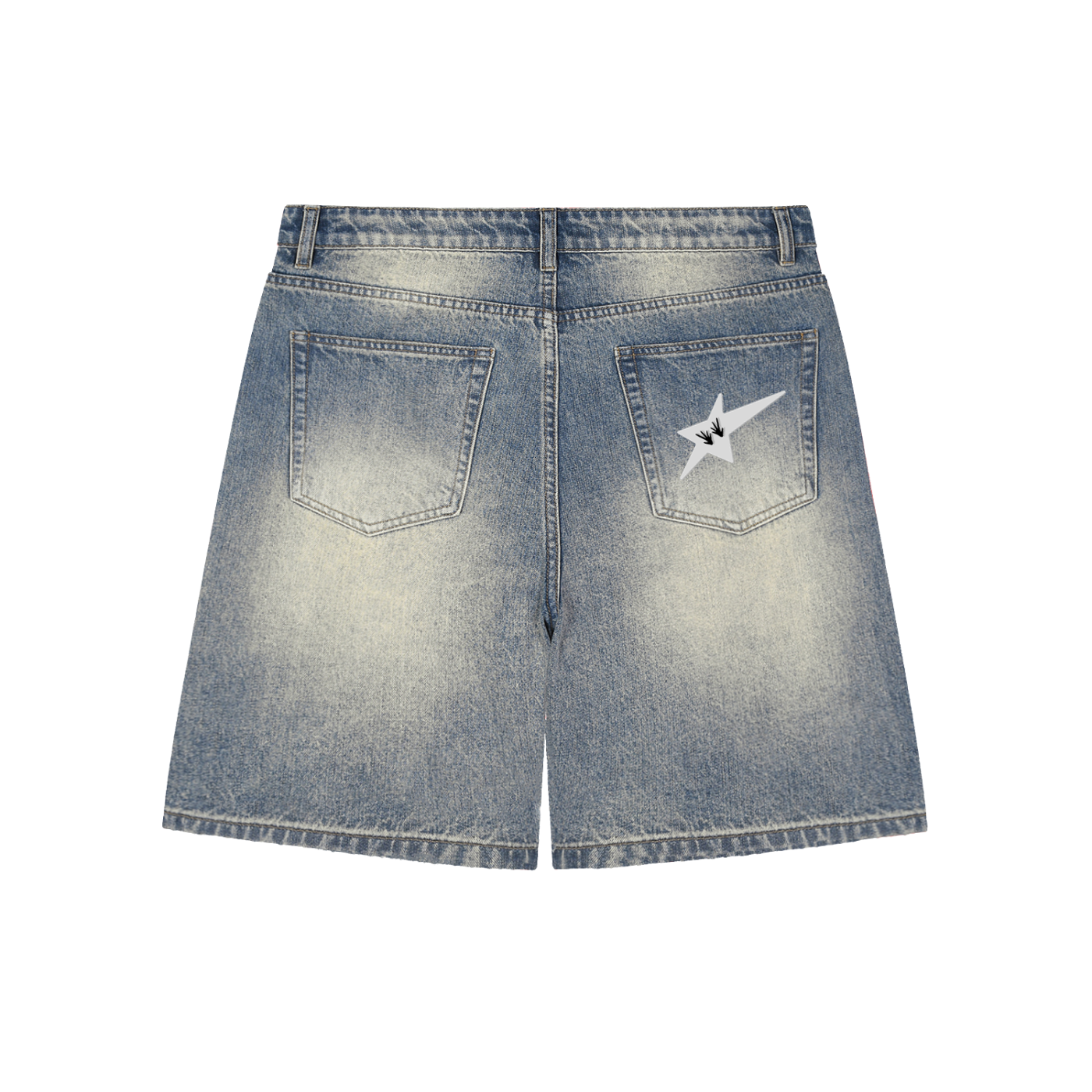 ATC Faded Baggy Denim Jorts