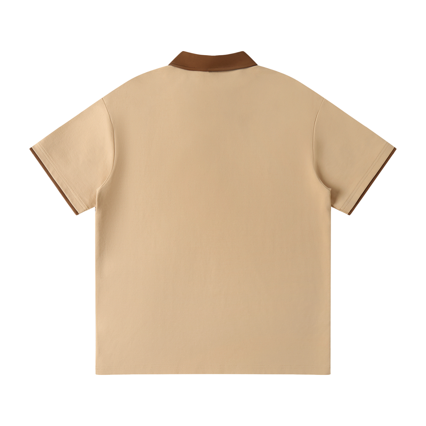 ATC Simple Contrast Collar Polo Shirt