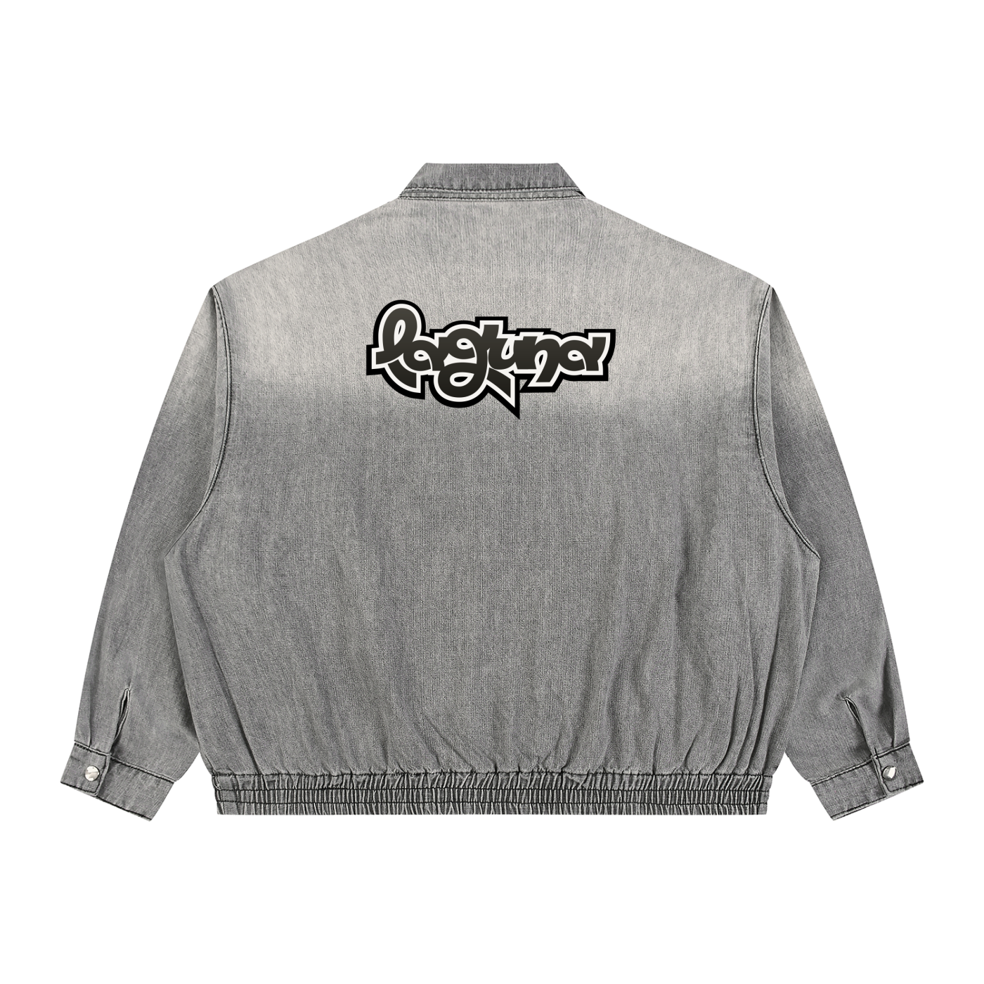 Unisex Vintage Wash SZN2 Alternative Full-Zip Denim Jacket