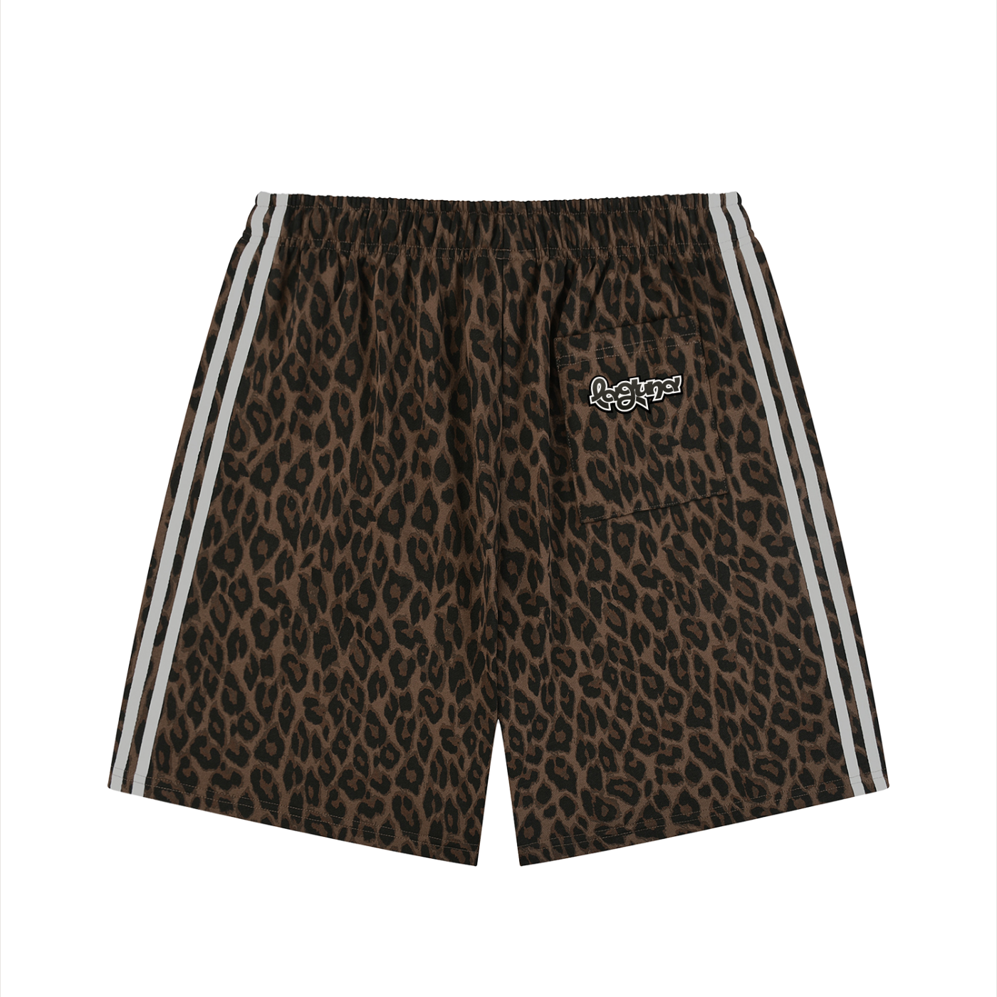 SZN2 Unisex Heavyweight Leopard Drawstring Shorts
