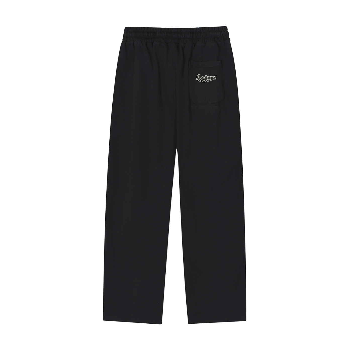 SZN2 Unisex Contrast Reflection Striped Straight-Leg Sweatpants