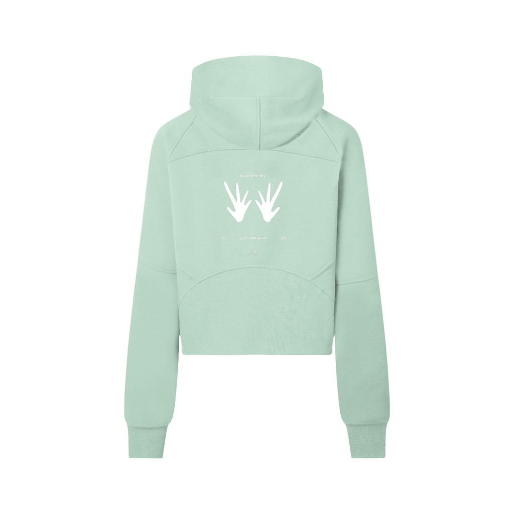 Unisex SZN2 Cropped Half-Zip Hoodie