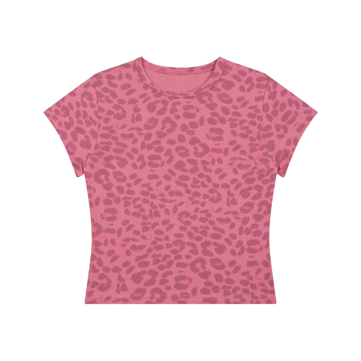 ATC Leopard Print Crop Top