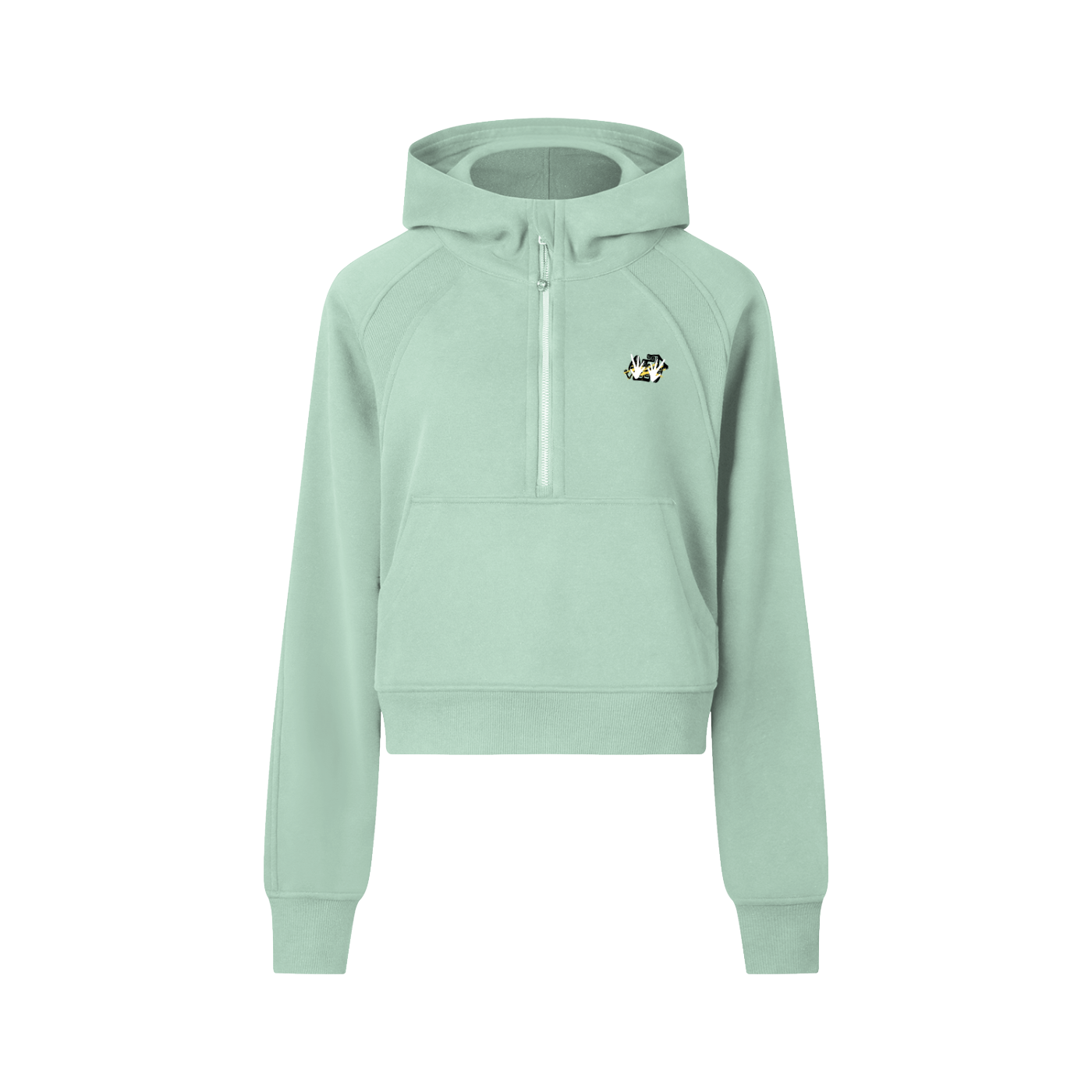 Unisex SZN2 Cropped Half-Zip Hoodie