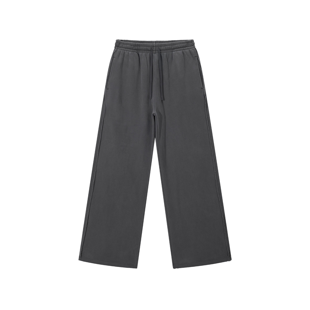 Unisex SZN2 Snow Washed Raw Edge Sweatpants