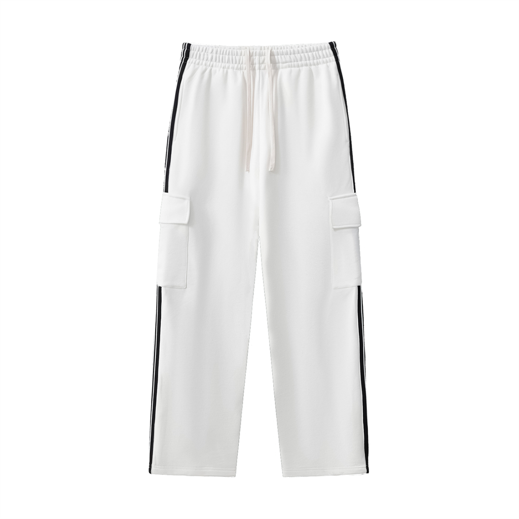 ATC Side Stripe Straight-Leg Sweats