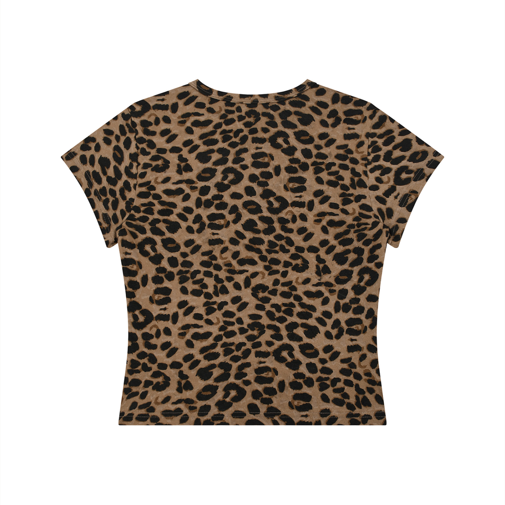ATC Leopard Print Crop Top