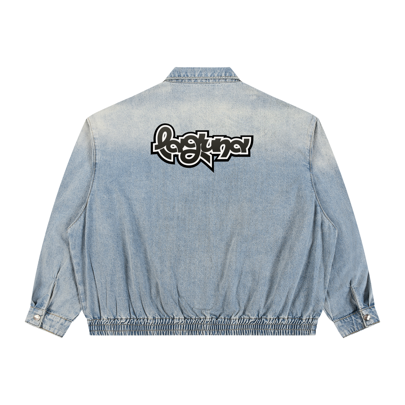 Unisex Vintage Wash SZN2 Alternative Full-Zip Denim Jacket