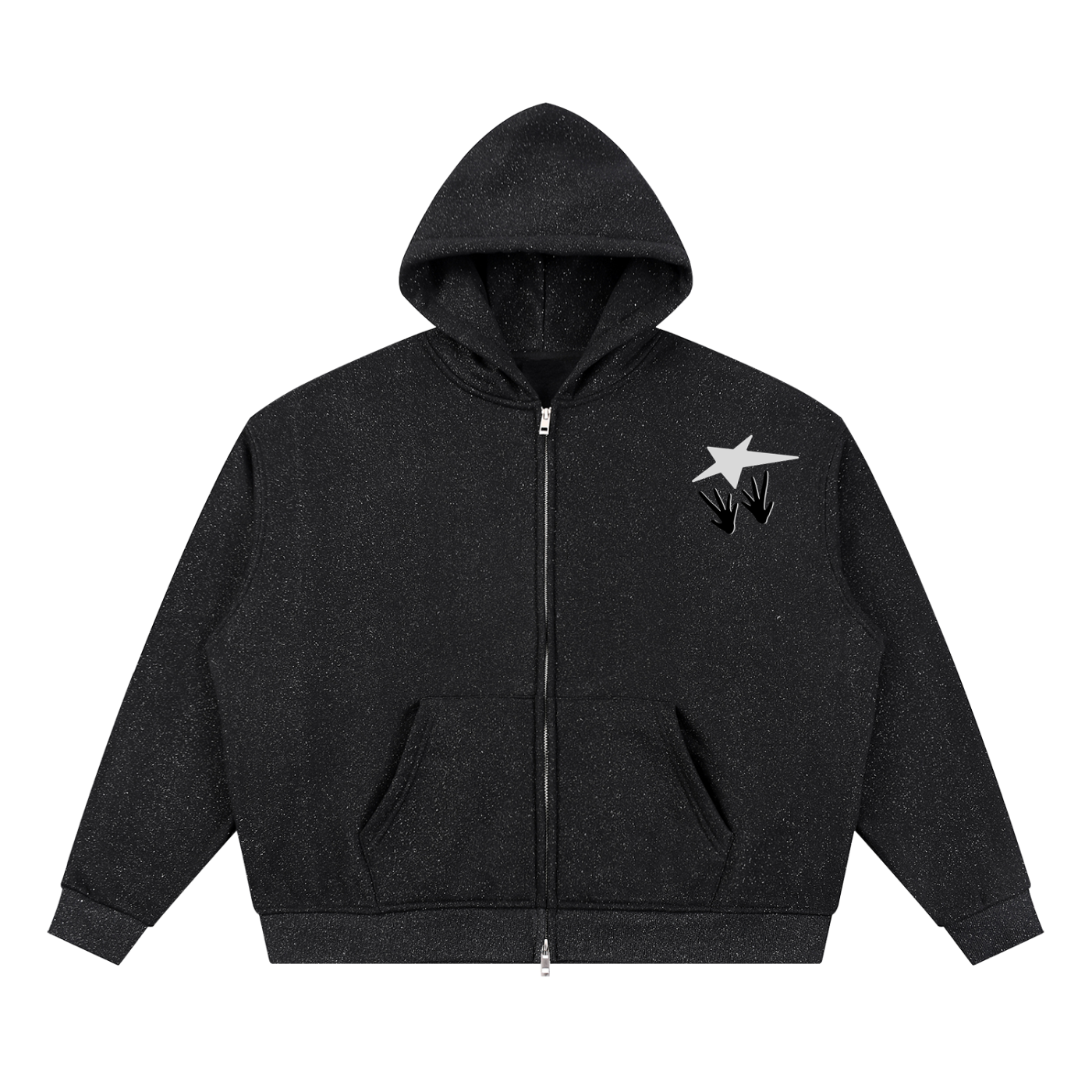 ATC Night Sky Full Zip Boxy Hoodie