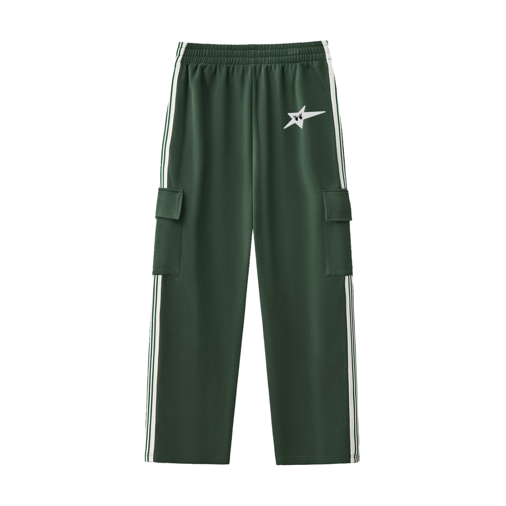 ATC Side Stripe Straight-Leg Sweats